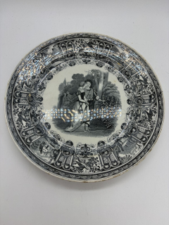 Keramický talíř zn. HORNBERG