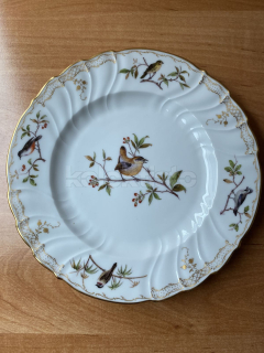 Porcelánový malovaný talíř č.2, cena za 1 ks