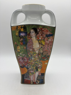 Porcelánová váza s dekorem GUSTAV KLIMT