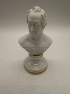 Porcelánová busta GOETHE