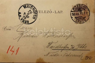 600 Kč BRA Pohlednice Bratislava, SVK128195