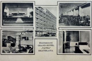 900 Kč BRA Pohlednice Bratislava HOTELY, SVK128229