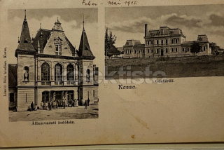 650 Kč KOS Pohlednice Košice NÁDRAŽÍ, SVK128492