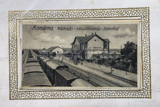 600 Kč NIT Pohlednice Komárno - chybí LEPORELO, NÁDRAŽÍ, SVK128644