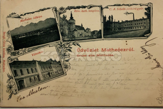 900 Kč PRE Pohlednice Poprad TOVÁRNY, SVK129138