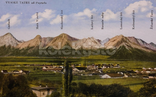 160 Kč PRE Pohlednice Vysoké Tatry, SVK129245