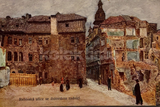 150 Kč ABM Pohlednice Praha 1 ŽIDOVSKÉ, CZE100717