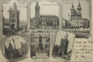 160 Kč ABM Pohlednice Praha 1, CZE100719