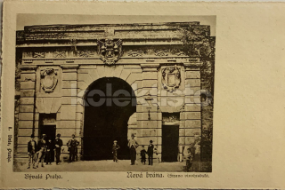 160 Kč ABM Pohlednice Praha 1 BRÁNY, CZE100764