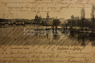 180 Kč ABM Pohlednice Praha 1, CZE100775