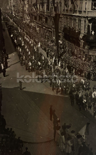 180 Kč ABM Pohlednice Praha 1 VOJÁCI, CZE100793