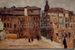 200 Kč ABM Pohlednice Praha 1 ŽIDOVSKÉ, CZE100829