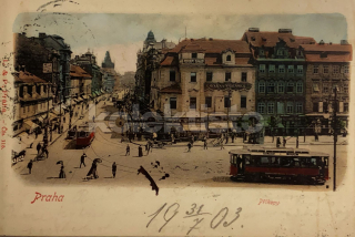 250 Kč ABM Pohlednice Praha 1 TRAMVAJE, CZE100891