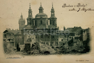 300 Kč ABM Pohlednice Praha 1 ŽIDOVSKÉ, CZE100972