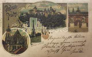 320 Kč ABM Pohlednice Praha 1, CZE100985