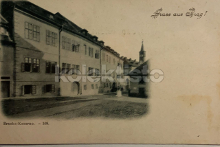 360 Kč ABM Pohlednice Praha 1 KASÁRNY, CZE101083