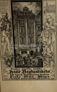 380 Kč ABM Pohlednice Praha 1 HOSPODY, CZE101128