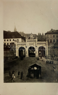 420 Kč ABM Pohlednice Praha 1 BRÁNY, CZE101211