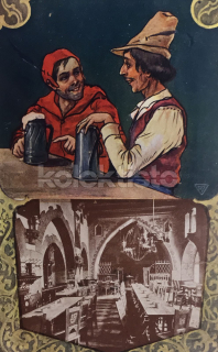 420 Kč ABM Pohlednice Praha 1 HOSPODY, CZE101213