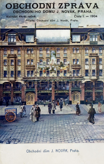 500 Kč ABM Pohlednice Praha 1 OBCHODY, CZE101267