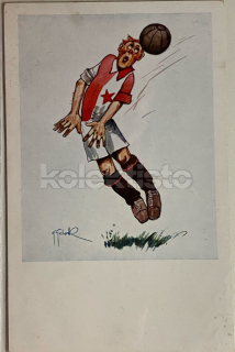350 Kč ABM Pohlednice Praha 10 FOTBAL, CZE101323