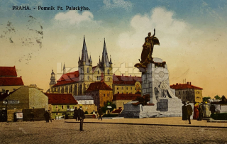 180 Kč ABM Pohlednice Praha 2 POMNÍKY, CZE101393
