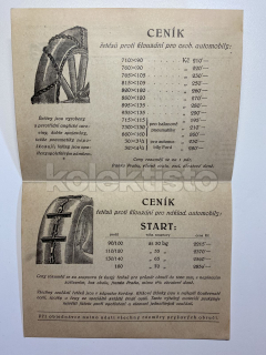 300 Kč ABM Pohlednice Praha 2-tiskopis, CZE101437