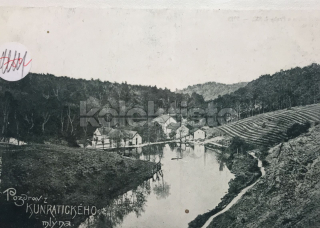 300 Kč ABM Pohlednice Praha 4-Kunratice MLÝNY, CZE101618