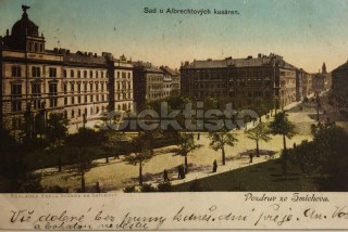 200 Kč ABM Pohlednice Praha 5-Smíchov KASÁRNY, CZE101730