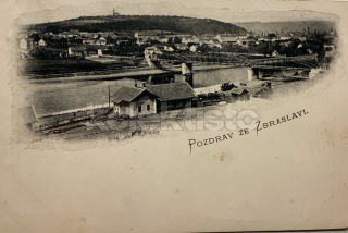 420 Kč ABM Pohlednice Praha 5-Zbraslav NÁDRAŽÍ, CZE101883
