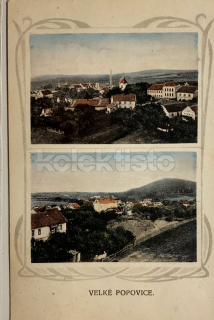 350 Kč ABV Pohlednice Velké Popovice, CZE102393