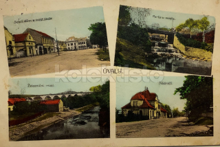 420 Kč ABV Pohlednice Úvaly NÁDRAŽÍ, CZE102594
