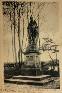 420 Kč ABV Pohlednice Úvaly POMNÍKY, CZE102595