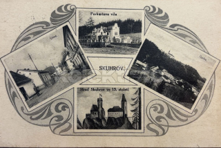 380 Kč BE Pohlednice Skuhrov, CZE104406