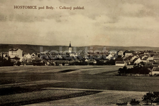 300 Kč BE Pohlednice Hostomice, CZE104688