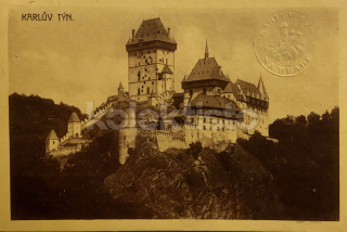 120 Kč BE Pohlednice Karlštejn, CZE104756