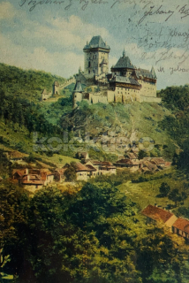 120 Kč BE Pohlednice Karlštejn, CZE104760