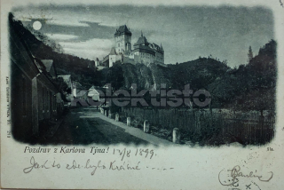 120 Kč BE Pohlednice Karlštejn, CZE104764