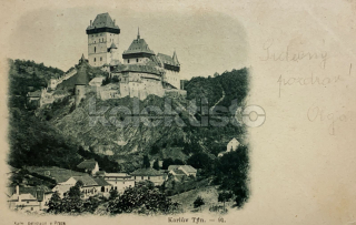 120 Kč BE Pohlednice Karlštejn, CZE104765
