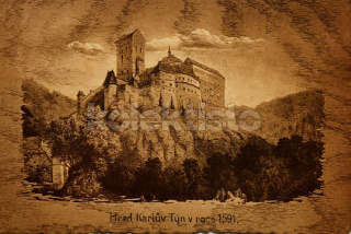 140 Kč BE Pohlednice Karlštejn, CZE104773