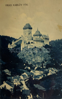 140 Kč BE Pohlednice Karlštejn, CZE104778