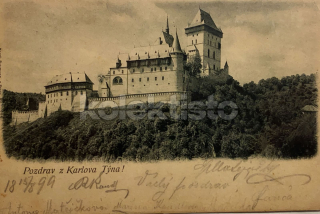 150 Kč BE Pohlednice Karlštejn, CZE104783