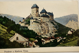 160 Kč BE Pohlednice Karlštejn, CZE104788