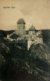160 Kč BE Pohlednice Karlštejn, CZE104791