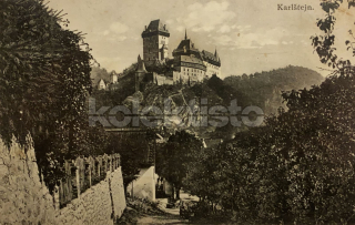 160 Kč BE Pohlednice Karlštejn, CZE104795
