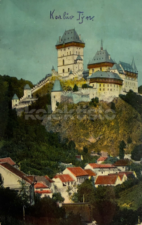160 Kč BE Pohlednice Karlštejn, CZE104797