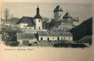 420 Kč BE Pohlednice Karlštejn, CZE104839