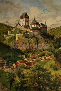 60 Kč BE Pohlednice Karlštejn, CZE104843