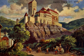 80 Kč BE Pohlednice Karlštejn, CZE104849