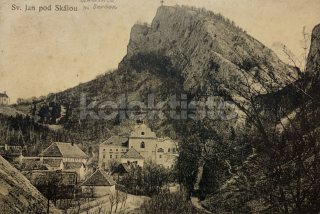 140 Kč BE Pohlednice Svatý Jan pod Skalou, CZE104880